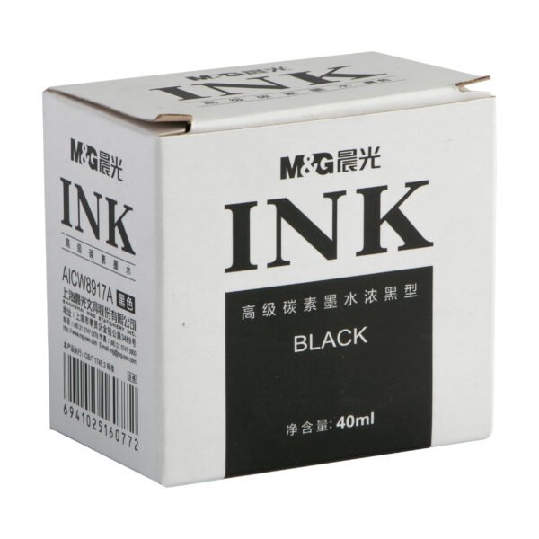 M&G Fountain Pen Ink Bottle 40ml Black