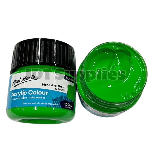 mont marte acrylic color 100ml - Monastral Green