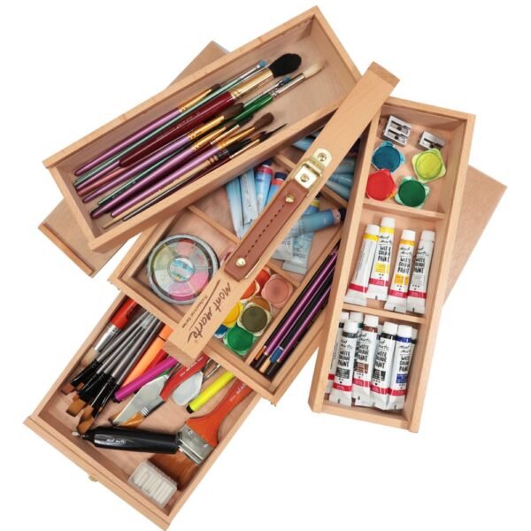 Mont Marte Multi-Purpose Art Box Wood