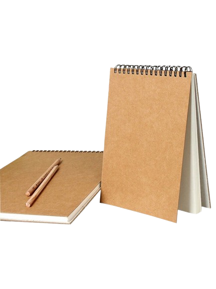 Sketch Book Made with cardtige paper Suitable for sketch oil pastel charcoal pencil fountain pen friendly A5 size
