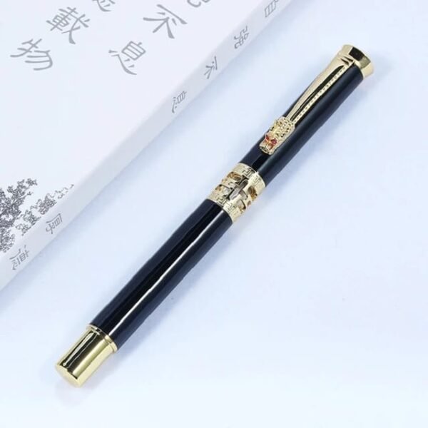 ZYJX Metal vintage Fountain pen with box