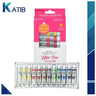 Keep Smiling Water Colour Paint 12 Colors 12ml