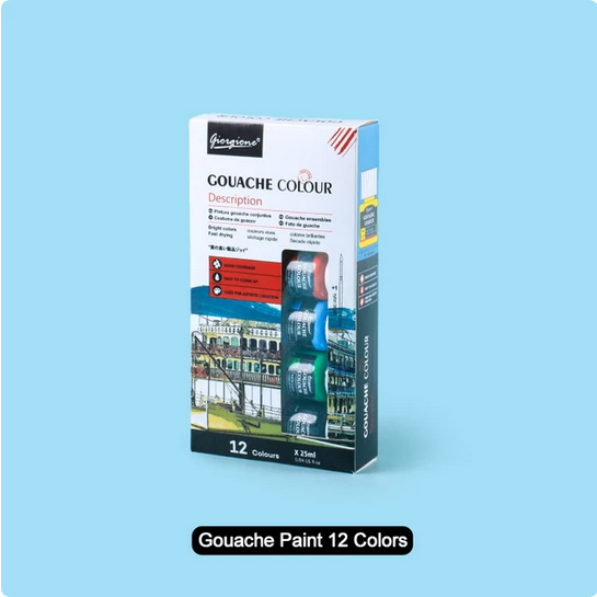 Giorgione Gouache Colour 12color- 25ml