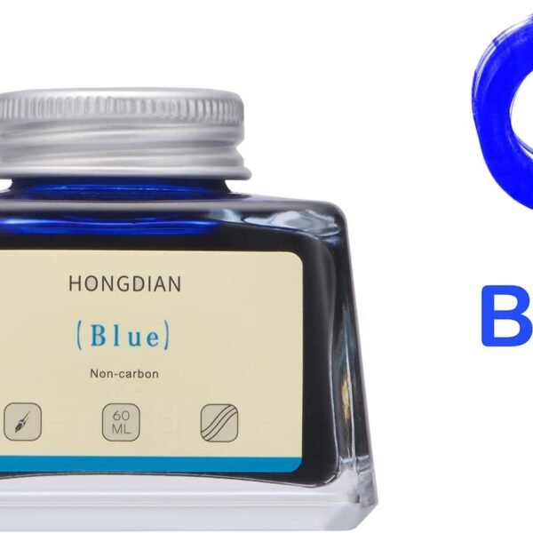 Hongdian Fountain Pen Bottled Ink Blue, 60ml