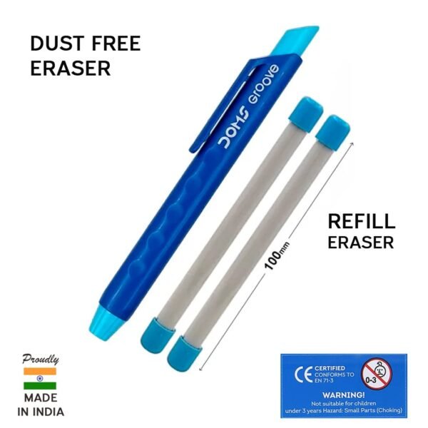 Doms Groove Retractable Eraser Set