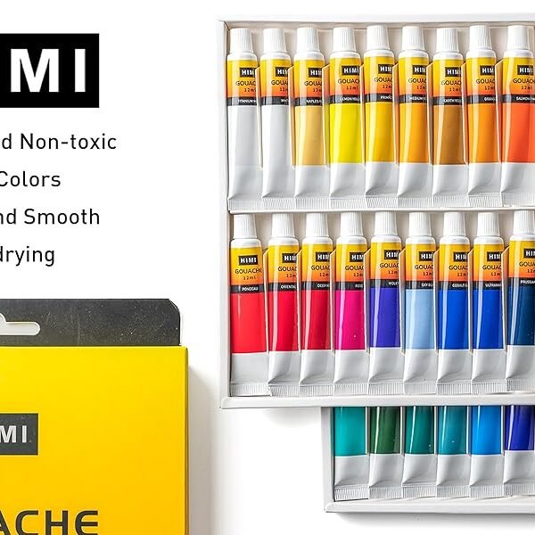 Himi Miya Gouache Paint Tube Set 12ML 36 Colors