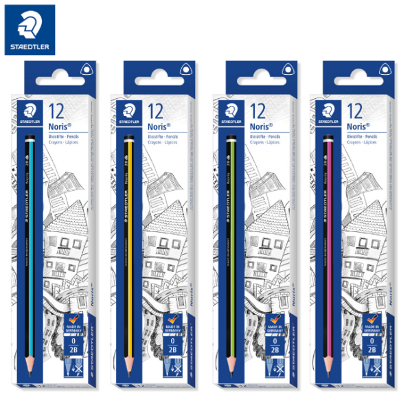 Staedtler Noris Triangular 2B Pencil 12's