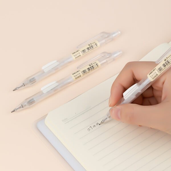 Deli SH113 Transparent Body Mechanical Pencil  0.7mm