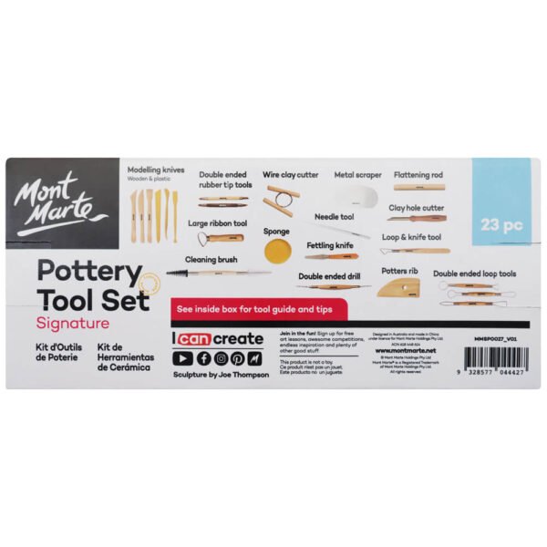 Mont Marte Pottery Set 23pc