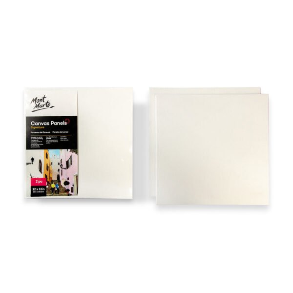 Mont Marte Canvas Panels Pack 2 30.5*30.5cm