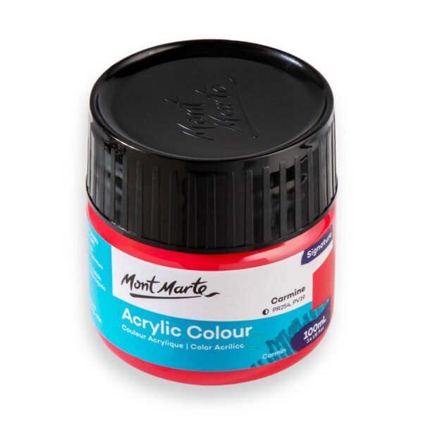 Mont Marte Acrylic Color Paint-Carmine