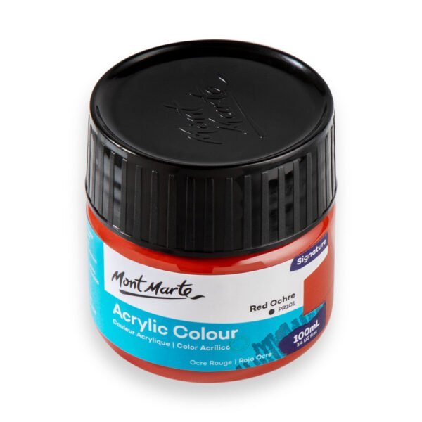 Mont Marte Acrylic Color Paint-Red Ochre