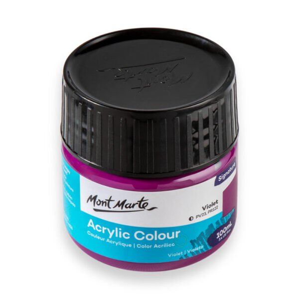 Mont Marte Acrylic Color Paint 100ML-Violet