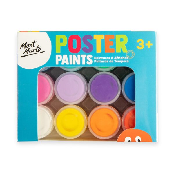 Mont Marte Poster Paint Set 12pc*20ml