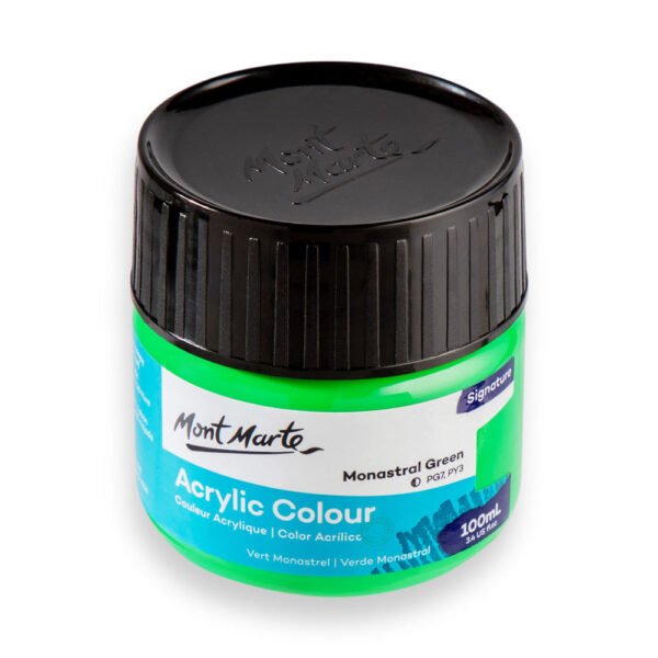 Mont Marte Acrylic Color Paint-Monastral Green