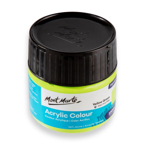 Mont Marte Acrylic Color Paint-Yellow Green