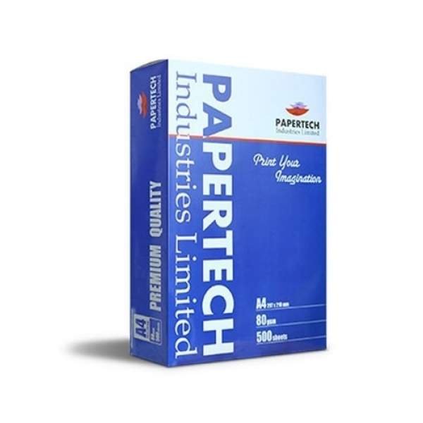 PAPERTECH 80 GSM A4 Offset Paper -1 Ream