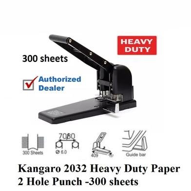 Kangaro Punch 2032 Two Hole Punch Heavy Duty 300sheet