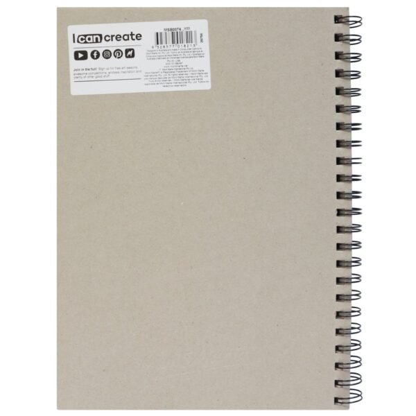 Mont Marte Visual Diary Paper Cover 120pg 110gsm A4