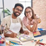 artist,student,Gift,Pencil,color pencil,metal gift box