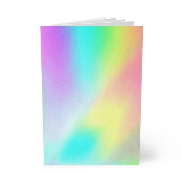 Rainbow Reflective cover Sketch Note book.