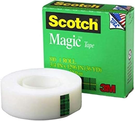 3M SCOTCH MAGIC TAPE 3/4INCH X 36YARDS