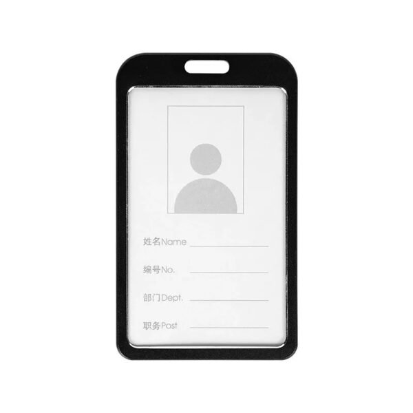 aluminum alloy metal id card holder