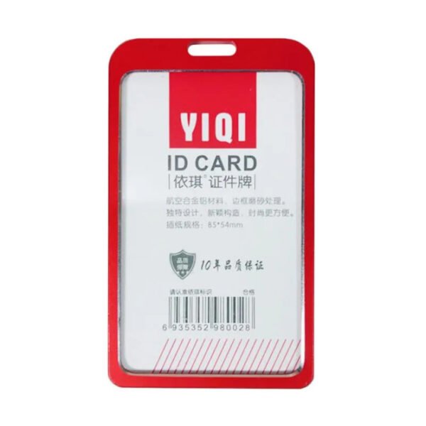aluminum alloy metal id card holder
