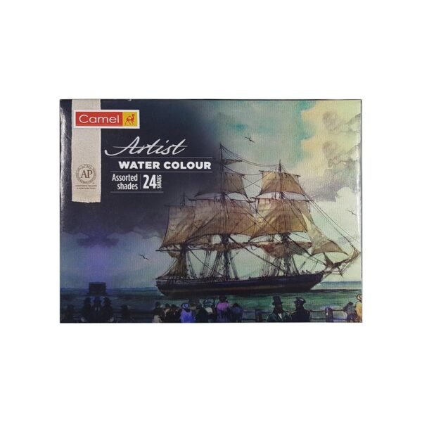 camel artist quality water colour box 5ml 24 shade