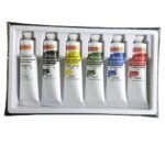 camel heavy body acrylic colours 40ml 6 color paint set
