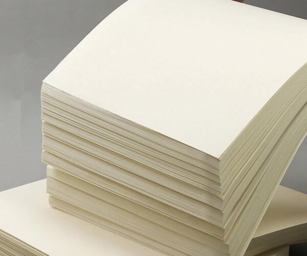 cream color white paper for sketch fine liner drawing | fountain pen friendly writing oil pastel charcoal & penil drawing paper | pack of 50 sheets