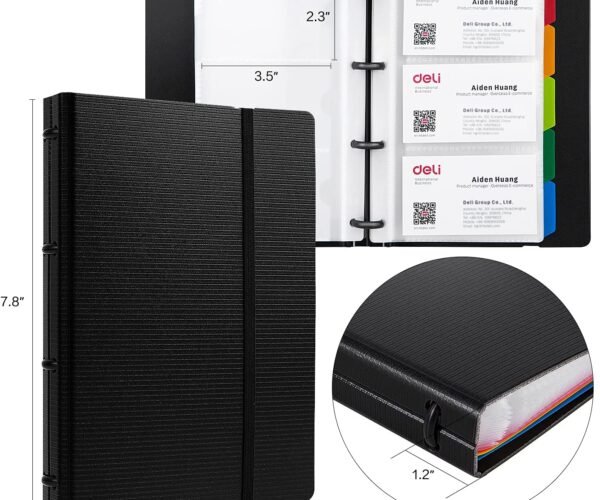 deli 5778 effective business name card book