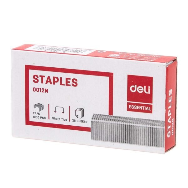 Deli E0012N Stapler Pin 24/6 - 2 Pack