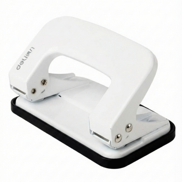 Deli E0136 Punch Machine - White