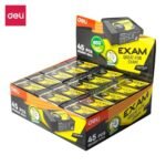 deli e3043 black eraser soft 2b eraser 5 pcs