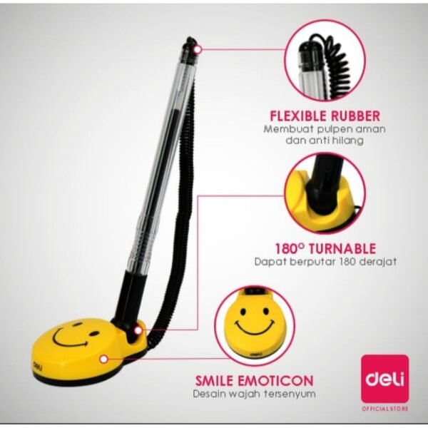 deli e6793 emoji desk pen