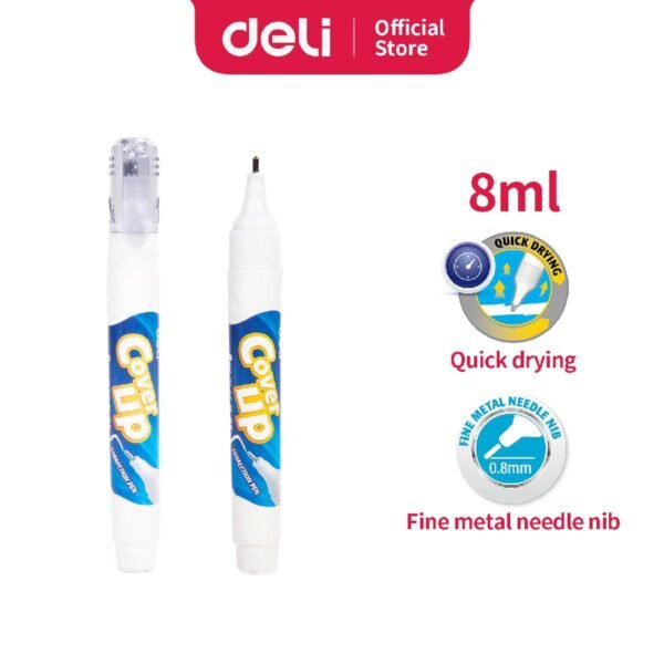 deli e7286 correction pen 8ml