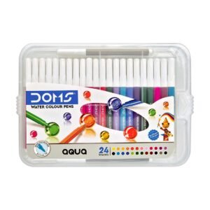 doms aqua water colour pen 24 shades