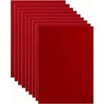 hand made red color water color art card 300 a4 size 10 pcs perfect for acrylic water and gouache paint