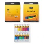 himi miya gouache paint tubes set 12ml tube 18pcs