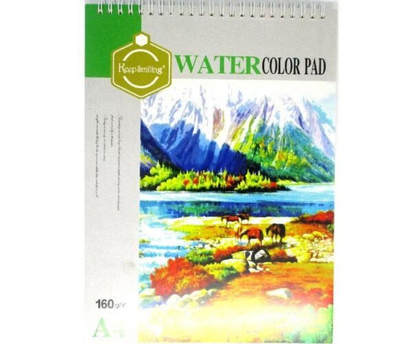 keep smiling watercolor pad a4 size 24 sheets