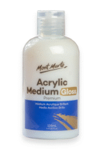 mont marte acrylic medium premium gloss 135ml