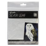 mont marte imitation silver leaf 14x14cm | 25sheets 14 x 14cm instructions included