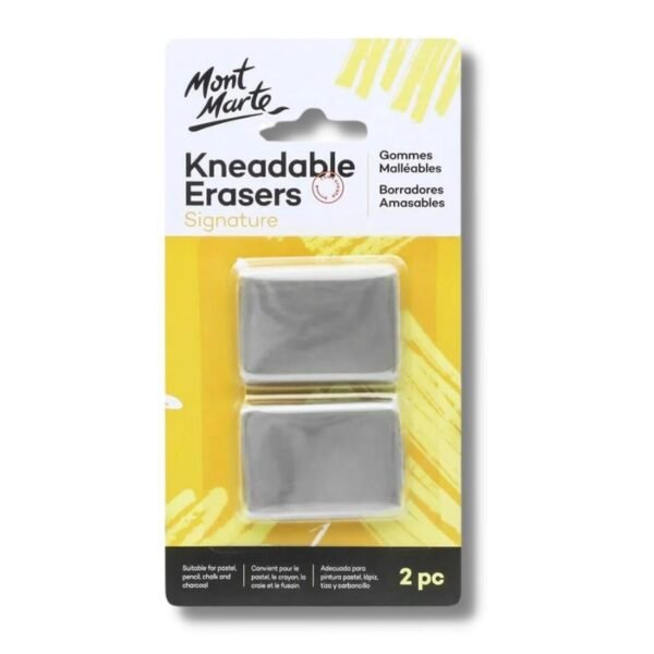 Mont Marte Kneadable Eraser - 2 Pcs