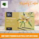 mont marte premium color pencils 36pc with iron box