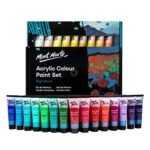 mont marte signature acrylic paint set 36ml x 36 colors