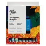 mont marte two seasons acrylic paint 12 ml x 18pc | made from high quality pigments