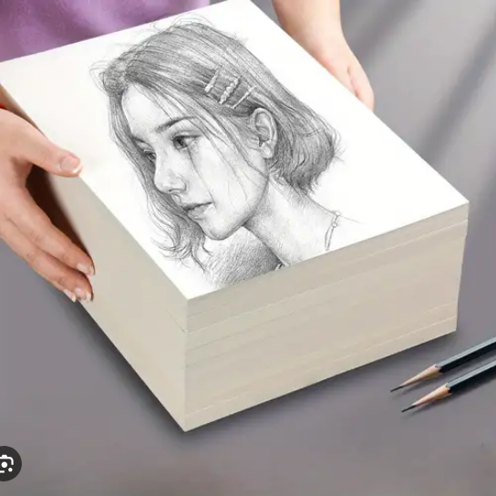 off white cardtige sketch paper 50 sheets