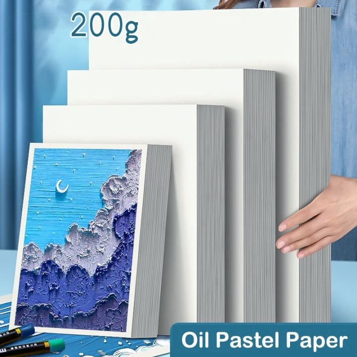 oil pastel & soft pastel drawing paper offwhitte 110gsm a4 50 sheets oil pastel & soft pastel drawing paper offwhitte 110gsm a4 50 sheets