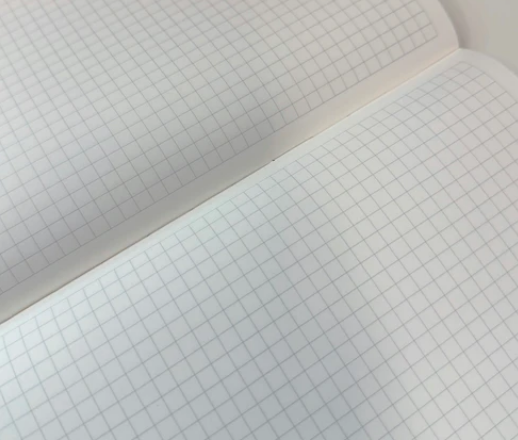 papertree grid note book a5 size brown cover